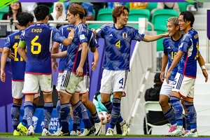 Nhật Bản dễ dàng vượt qua Bahrain ở vòng 1/8