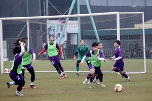 Đội tuyển U20 nữ Việt Nam tích cực chuẩn bị cho VCK U20 nữ châu Á 2024