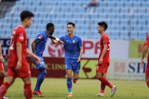 Với lối chơi hợp lý, Quảng Nam đã giành chiến thắng ấn tượng trước Viettel FC. 