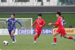 U20 nữ Nhật Bản quá mạnh so với các cô gái Việt Nam. 