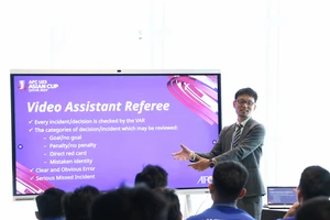 Đại diện AFC phổ biến những quy định chung đến với các thành viên đội tuyển U23 Việt Nam