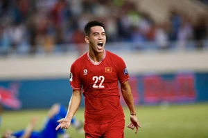 Nguyễn Tiến Linh đã có 10 bàn thắng ở các trận vòng loại World Cup. Ảnh: DŨNG PHƯƠNG