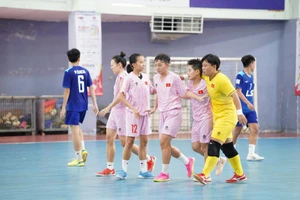 Đội tuyển futsal nữ Việt Nam có 2 trận giao hữu trong thời gian tập huấn tại TPHCM