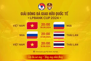 Lịch thi đấu của đội tuyển Việt Nam tại LPBank Cup 2024