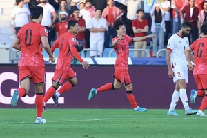 Hàn Quốc giành chiến thắng 2-0 ngay trên sân của Jordan. Ảnh: AFC