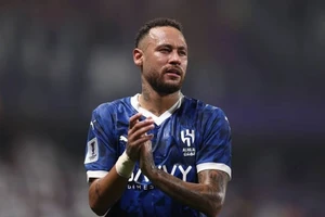 Neymar trở lại thi đấu sau hơn 1 năm dưỡng thương trong trận Al-Hilal gặp Al-Ain. Ảnh: Getty