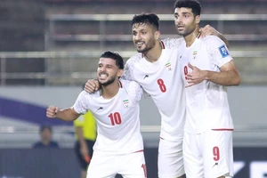 Iran có chiến thắng sát nút 3-2 trước CHDCND Triều Tiên. Ảnh: AFC