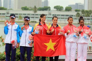 Việt Nam lập kỷ lục đua thuyền Rowing