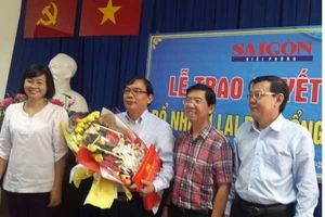 Đồng chí Lê Tiền Tuyến được bổ nhiệm lại chức vụ Phó Tổng biên tập Báo SGGP