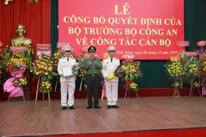 Công an tỉnh Đắk Lắk, Đắk Nông có Giám đốc mới
