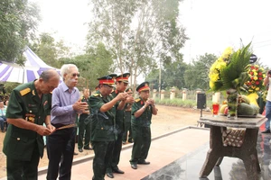 Khánh thành Bia tưởng niệm liệt sĩ Trung đoàn 174 hy sinh tại Đắk Tô - Tân Cảnh 