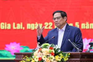 Thủ tướng Phạm Minh Chính: Gia Lai cần phát triển chế biến nông lâm sản gắn với bảo vệ, phát triển rừng