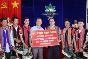 Thủ tướng Phạm Minh Chính: Kon Tum cần tiếp tục xây dựng thương hiệu sâm Ngọc Linh 