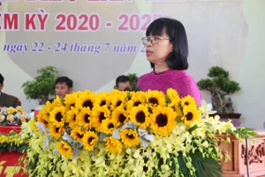 Bà Nguyễn Thị Thanh Lịch điều hành công việc của UBND tỉnh Gia Lai