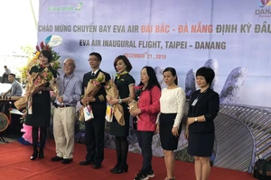 Chuyến bay AVA Air Đài Bắc- Đà Nẵng định kỳ đầu tiên