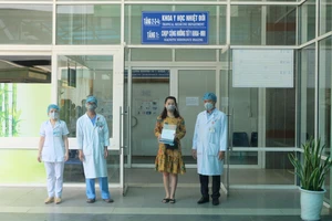 Bệnh nhân mắc Covid-19 quốc tịch Việt Nam được xuất viện 