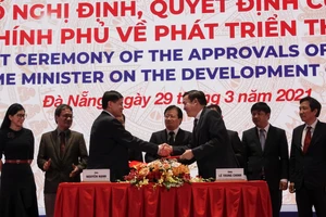 Ông Johnathan Hạnh Nguyễn, Chủ tịch Hội đồng thành viên Tập đoàn Liên Thái Bình Dương IPPG, đơn vị được TP Đà Nẵng chọn tư vấn lập Đề án xây dựng Đà Nẵng thành Trung tâm tài chính khu vực 
