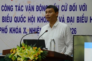  Phó Chủ tịch Thường trực UBND TP Đà Nẵng Hồ Kỳ Minh phát biểu