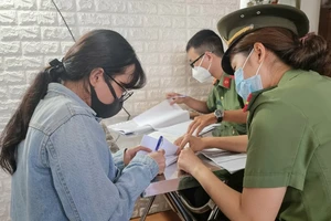 Công an TP Đà Nẵng khám xét nơi ở và bắt giữ Tô My Hồng Anh