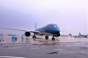Chuyến bay hạ cánh tại sân bay Đà Nẵng 
