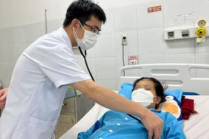 Bệnh nhân N.T.T. được theo dõi tại bệnh viện Đà Nẵng