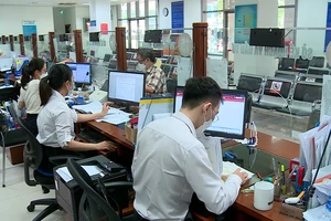Bộ phận một cửa của Trung tâm hành chính TP Đà Nẵng