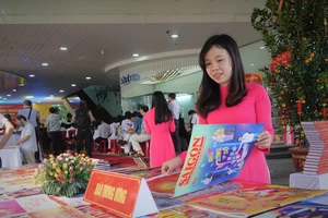 Báo Sài Gòn Giải Phóng trưng bày ấn phẩm tại Hội Báo xuân Quý Mão năm 2023