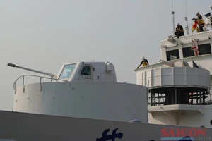Cận cảnh tàu tuần tra SETTSU của Lực lượng bảo vệ bờ biển Nhật Bản