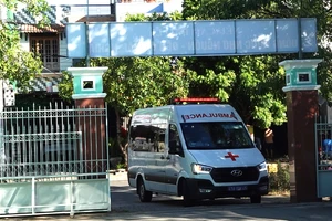 Trung tâm cấp cứu 115 Đà Nẵng đã quản lý chất lượng quy trình báo động đỏ trước viện, rút ngắn thời gian đối với cấp cứu đột quỵ não chỉ 35 phút. Ảnh: XUÂN QUỲNH