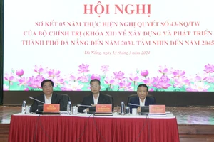 Hội nghị do Ban Kinh tế Trung ương phối hợp Thành ủy Đà Nẵng tổ chức. Ảnh: XUÂN QUỲNH