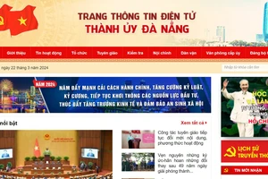 Cuộc thi được tổ chức bằng hình thức trực tuyến trên Trang Thông tin điện tử Thành ủy Đà Nẵng