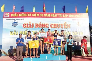 Giải bóng chuyền bãi biển toàn quốc năm 2019: Sanest - Sanna Khánh Hòa độc chiếm ngôi vị