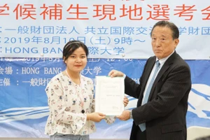 Nữ sinh HIU xuất sắc nhận học bổng du học Nhật Bản