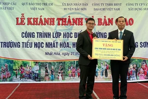 Dai-ichi Việt Nam bàn giao hệ thống nước sạch