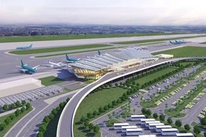 Phối cảnh Cảng hàng không quốc tế Phú Bài