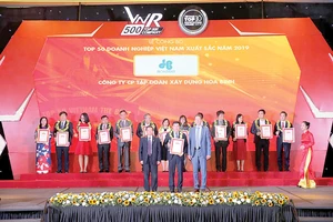 Hòa Bình: Tốp 50 doanh nghiệp Việt Nam xuất sắc hai năm liên tiếp