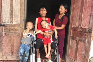 Gia đình anh Trần Văn Sơn rất khó khăn