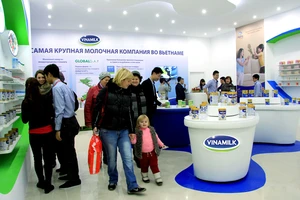 Từ năm 2015, Vinamilk đã tiến hành các hoạt động giới thiệu sản phẩm, xúc tiến thương mại tại Nga