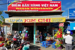 Hàng Việt tại điểm bán hàng ở Đồng Nai