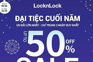 Cửa hàng Lock&Lock Đà Nẵng mở đại tiệc sale cuối năm