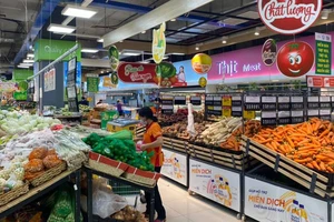 Hàng hóa tại các siêu thị đã được cung ứng dồi dào trở lại