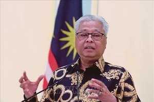 Ông Ismail Sabri Yaakob được Quốc vương Malaysia Al-Sultan Abdullah chỉ định làm Thủ tướng mới, ngày 20-8-2021. Ảnh: NST/TTXVN