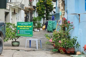 Chốt “bảo vệ vùng xanh” ở hẻm 5/49 Nơ Trang Long, (quận Bình Thạnh) được người dân tự quản