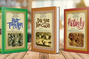 Bộ ba tiểu thuyết lịch sử của nhà văn Nguyễn Xuân Khánh: Hồ Quý Ly, Mẫu thượng ngàn và Đội gạo lên chùa