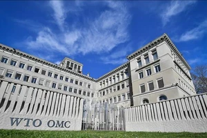 Trụ sở Tổ chức Thương mại Thế giới (WTO) tại Geneva, Thụy Sĩ. Ảnh: AFP/TTXVN
