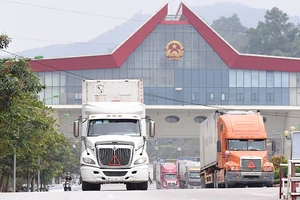 Hoạt động xuất khẩu hàng hóa nông sản tại cửa khẩu Hữu Nghị (Lạng Sơn)
