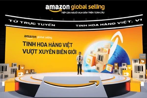 Ông Gijae Seong, Giám đốc Điều hành Amazon Global Selling Việt Nam, phát biểu tại sự kiện
