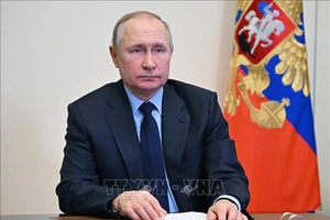  Tổng thống Nga Vladimir Putin. Ảnh: AFP/TTXVN
