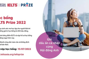 Học bổng IELTS Prize 2022 mở đơn đăng ký