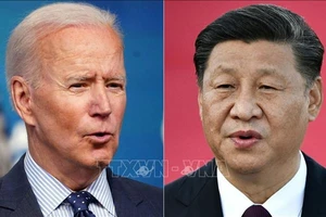 Tổng thống Mỹ Joe Biden và Chủ tịch Trung Quốc Tập Cận Bình. Ảnh: AFP/TTXVN